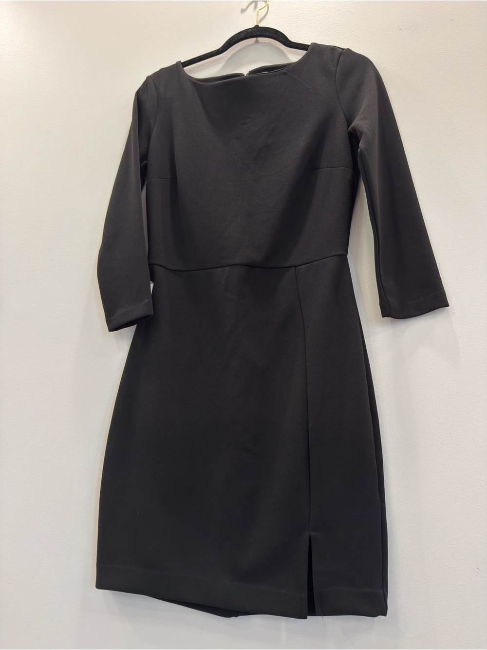 Dynamite Black Long Sleeve Sheath Dress